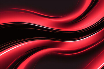 赤黒の形のないフラット抽象的な技術ビジネスの背景にストライプ キューブ