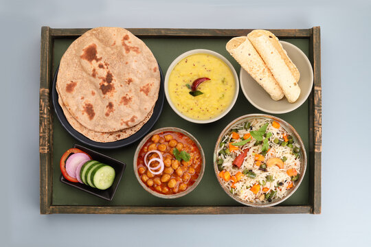 Indian FOOD  , north indian thali , meal