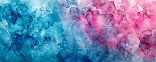 Creative abstract wallpaper featuring seamless watercolor blends and paint effects