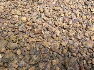 gravel pavement