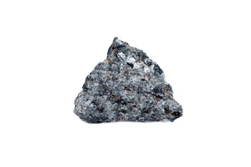 natural yooperlite gem stone on the white background