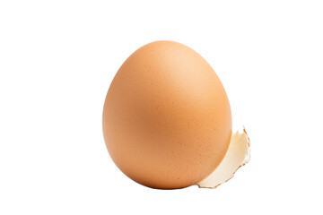 Ethereal Eclipse: A Dazzling Encounter With the Split Egg. On a White or Clear Surface PNG Transparent Background.