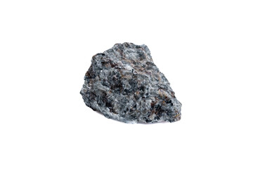 natural yooperlite gem stone on the white background