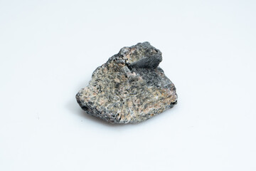 natural yooperlite gem stone on the white background