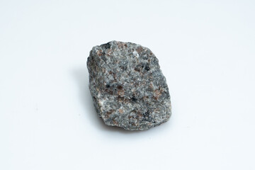 natural yooperlite gem stone on the white background