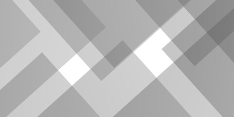 Vector Modern white and gray technology concept diamond triangle geometric line background. modern white and grey gradient color geometric backdrop design cube pattern background for website banner.