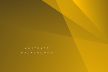 Yellow line shape modern background for template design, vector illustration
