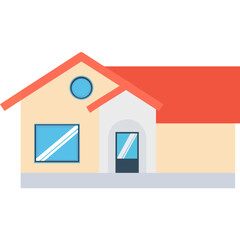 Home Icon in Flat Style