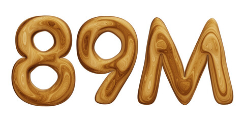 Wooden 89m for followers and subscribers celebration