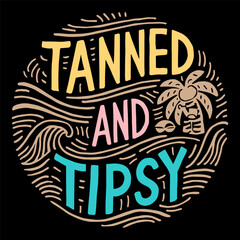 Summer Sublimation SVG T-Shirt Vector Graphic Design