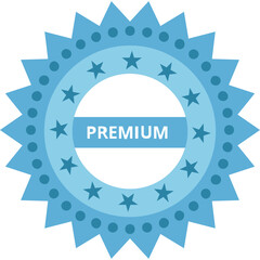 Premium Service vector icon in flat style 