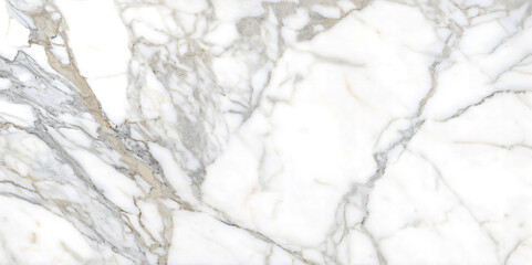 Natural white marble texture background, vitrified glossy polished ceramic tile design, creative grey and gold veining pattern