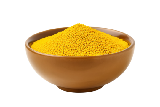 The Golden Treasure Held by Earths Embrace. On a White or Clear Surface PNG Transparent Background.