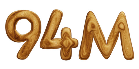 Wooden 94m for followers and subscribers celebration