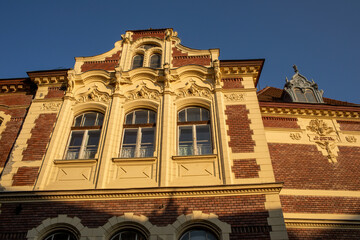 Historical building in the city centre of Szeged, Hungary
