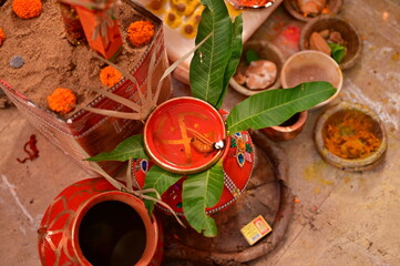 Navgrah Pooja | Traditional Indian | Navgrah mandap Pooja | Navgrah mandal chakra | Navgrah mandal vedi