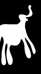 Flat Vector Wallpaper Background Illustration