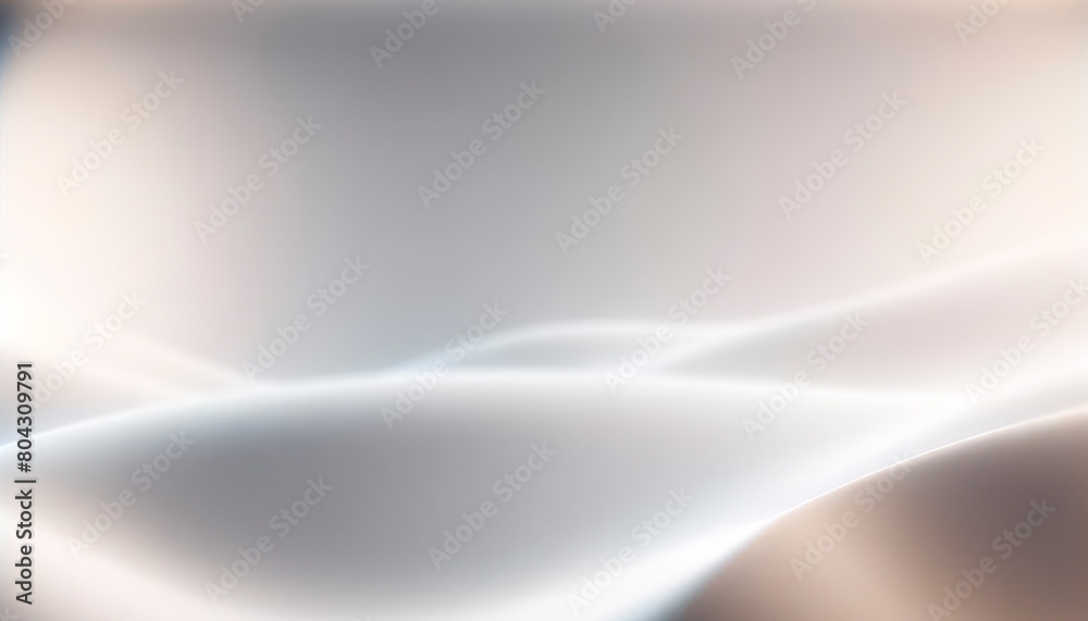 Poster Abstract smooth curves, digital graphic, on a soft gradient background, concept of fluidity and elegance, Generative AI. Generative AI
