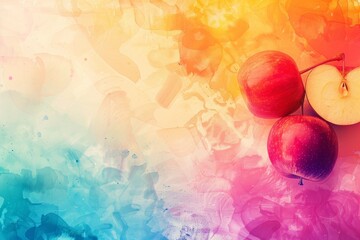 abstract background for Oak Apple Day