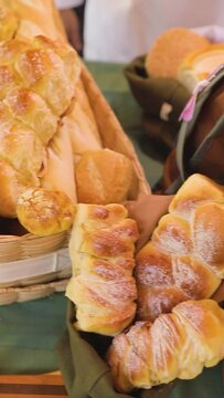 P&atilde;o sendo feito na padaria