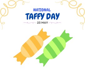 NATIONAL TAFFY DAY TEMPLATE DESIGN  - Powered by Adobe