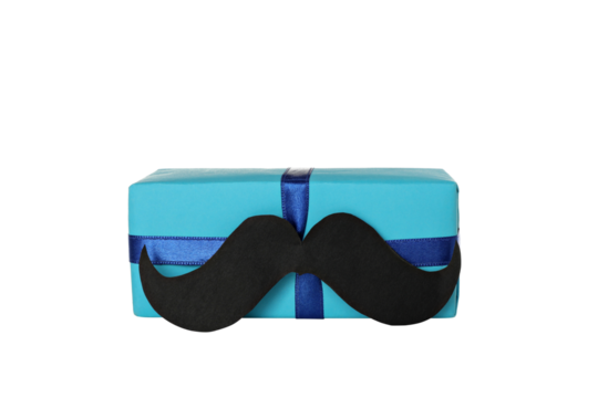 Father's day gift png isolated on white background.