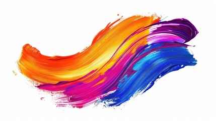 Abstract modern colorful flow background. Wavy fluid shape , Art design