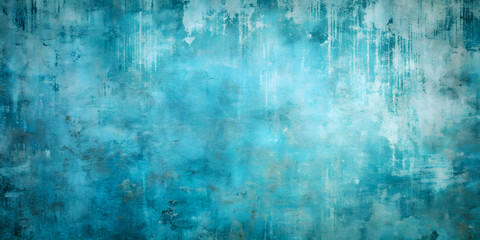 Abstract Vintage Soft Blue Grunge Background