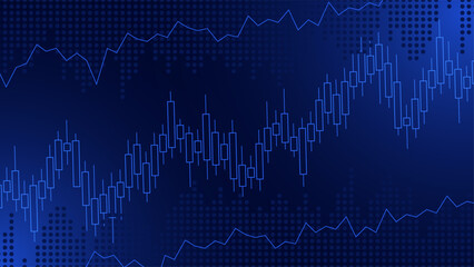 Background Design with Financial Images