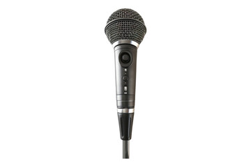 Microphone Isolated on transparent background