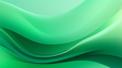 Close Up of Green Background With Wavy Lines