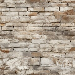 Fototapeta premium White Bricks Wall Texture Background