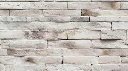Fototapeta premium White Bricks Wall Texture Background