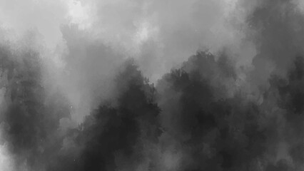 Grey grunge abstract smoke cloud overlay dust explosion mist, fog, vapour, grain sand texture vintage vector background.