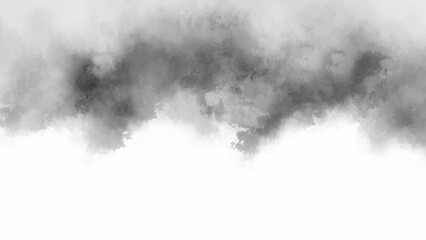 Grey grunge abstract smoke cloud overlay dust explosion mist, fog, vapour, grain sand texture vintage vector background.