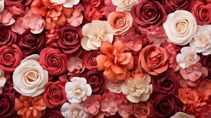 floral backdrop; wedding dÃ©cor backdrop. design of roses. wallflower