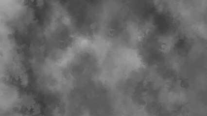 Grey abstract grunge smoke cloud overlay mist fog dust explosion vintage background.