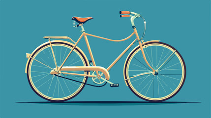 bicycle design over blue background vector illustrati