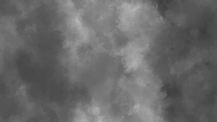Grey abstract grunge smoke cloud overlay mist fog dust explosion vintage background.