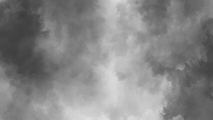 Grey abstract grunge smoke cloud overlay mist fog dust explosion vintage background.