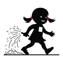 Morton Salt Distributor Since Morton Salt Girl vector