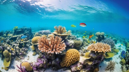 Fototapeta premium tropical coral reef.