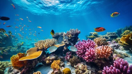 Fototapeta premium tropical coral reef.
