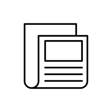 recommend clip art: Flyer outline icons, minimalist vector illustration ,simple transparent graphic element .Isolated on white background