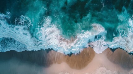 Close-up shot of waves on ocean