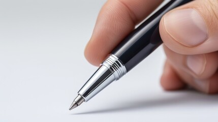 The weight of the pen feels just right in the hand providing a comfortable and steady grip for endless hours of writing.