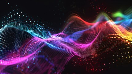 abstract background Digital DNA