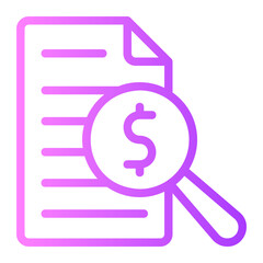 search gradient icon