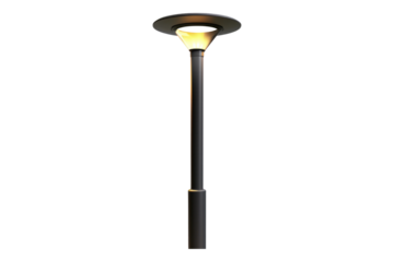 Modern outdoor lighting Isolated on transparent background