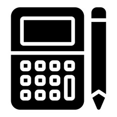calculate glyph icon